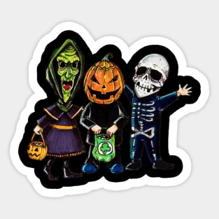 Silver, Sham & Rock! Halloween Horror Mashup Sticker